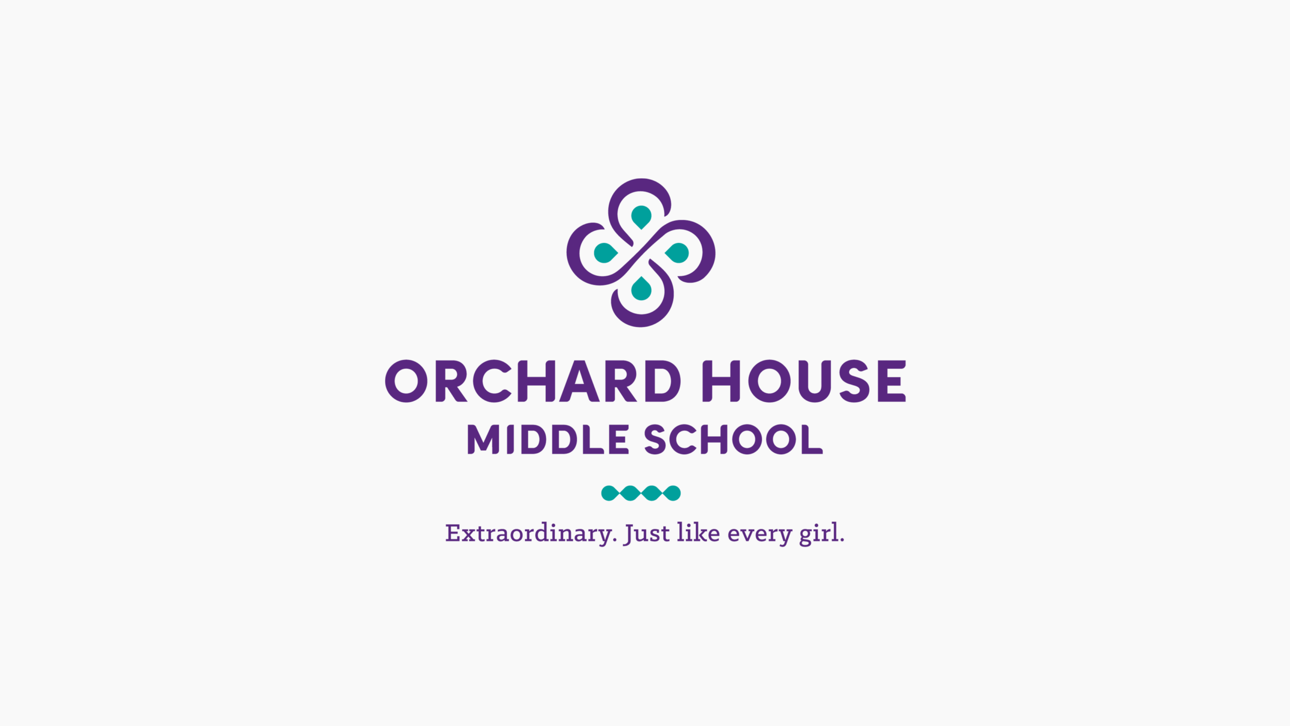 Revised logo for Orchard House Middle School